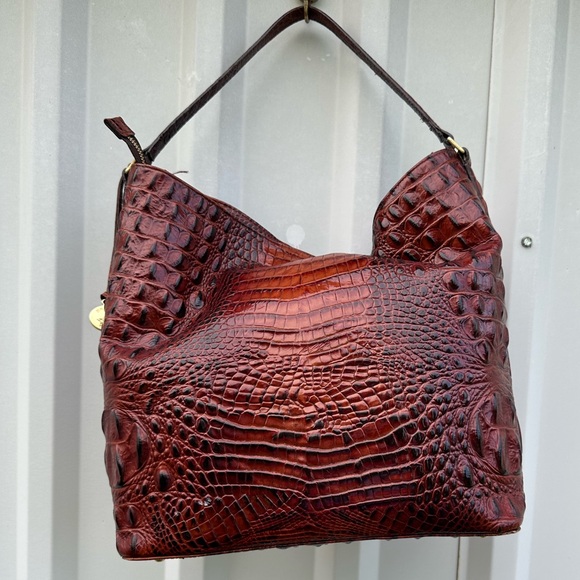 Brahmin Harrison Hobo in Pecan Melbourne - Picture 2 of 16